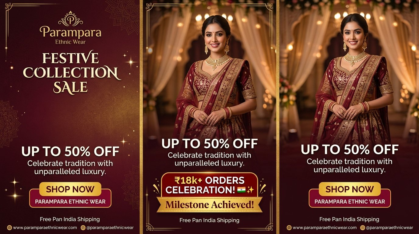 Parampara Ethnic Wear: E-Commerce Growth Campaign