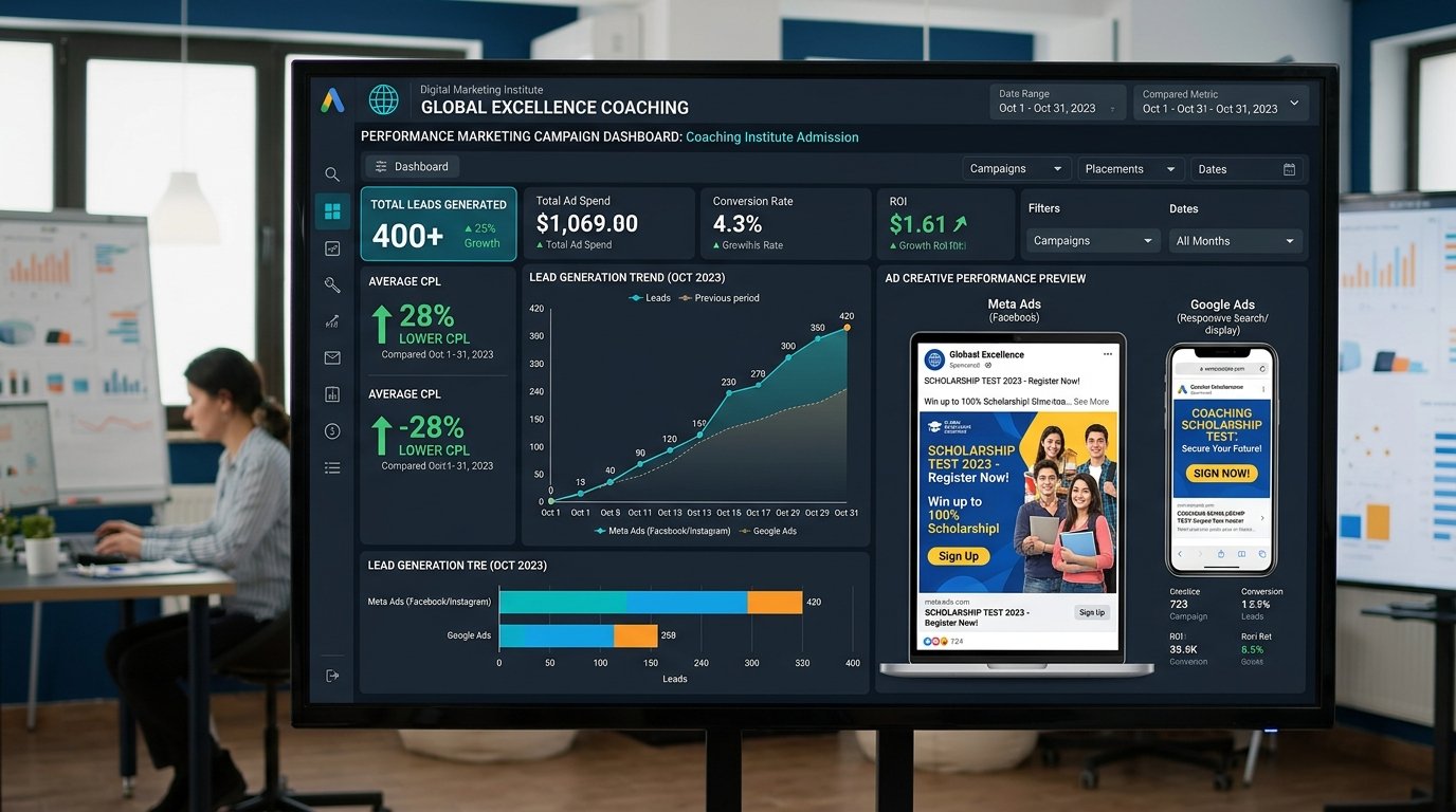 Resonance Institute: Driving 400+ Admission Leads